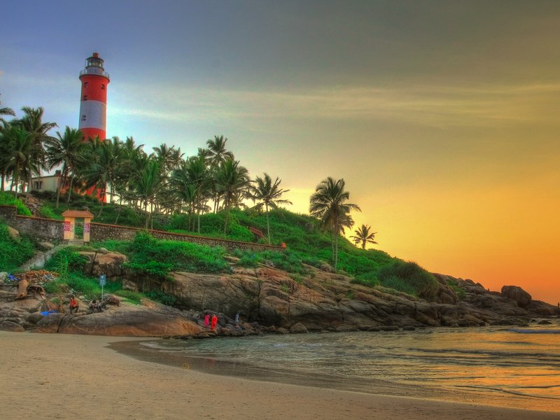 Lush Kerala backwaters during 6 Nights 7 Days Kerala Monsoon Tour Package