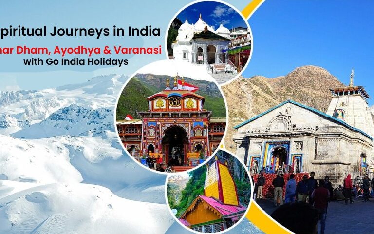 Char Dham Tour Packages with Go India Holiday for Yamunotri Gangotri Kedarnath and Badrinath Yatra